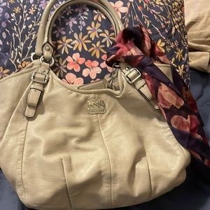 Coach large hand bag